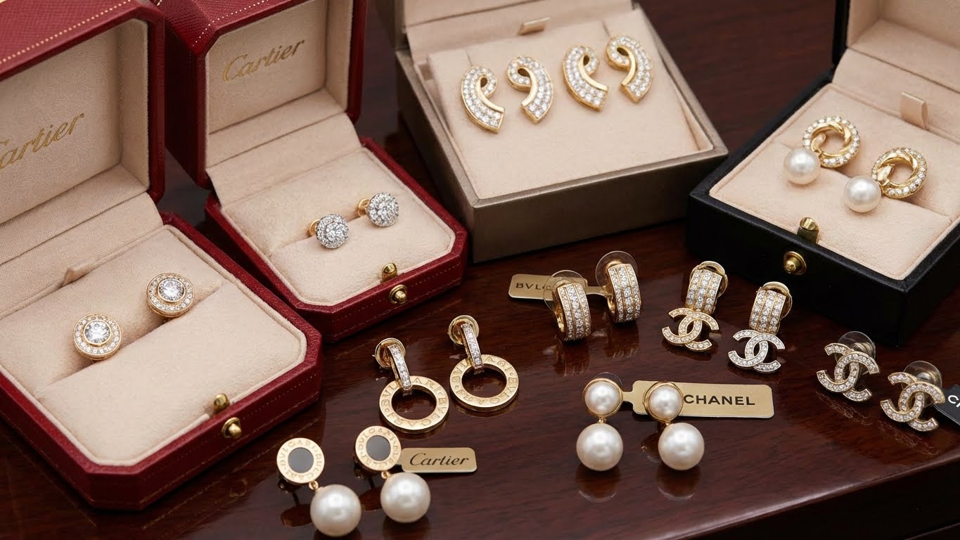 earrings luxury brands